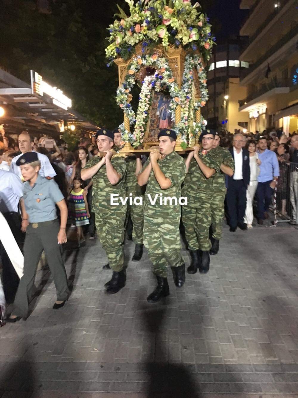 Χαλκίδα- Περιφορά της εικόνας της Αγίας Παρασκευής-ΦΩΤΟ&ΒΙΝΤΕΟ