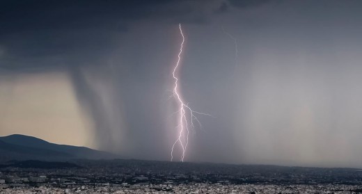 Βροχές και καταιγίδες φέρνει από το μεσημέρι ο ΄΄Αντίνοος΄΄-Που θα ΄΄χτυπήσει΄΄ η κακοκαιρία