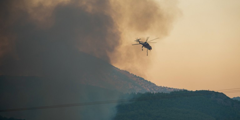 Πολύ υψηλός κίνδυνος πυρκαγιάς σε Εύβοια και Σκύρο την Τετάρτη 9 Σεπτεμβρίου [Χάρτης]