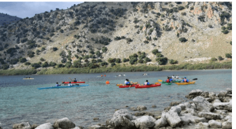 Συμμετοχή Αθλητών Καγιάκ Special Olympics Εύβοιας στους Πανελλήνιους Αγώνες στην Κρήτη