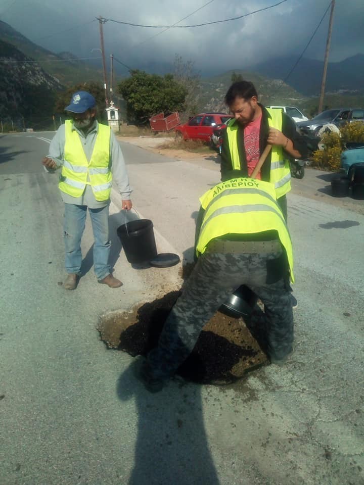 Δεν σταματάει τα έργα ο Αντιδήμαρχος! (ΦΩΤΟ)