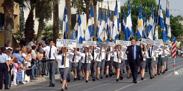 Ακυρώθηκαν όλες οι παρελάσεις για την 28η Οκτωβρίου στην Κύπρο -Λόγω καιρού