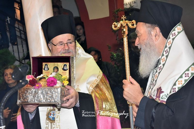 Με λαμπρότητα πανηγύρισε η Ιερά Μονή Οσίου Δαυΐδ του Γέροντος στις Ροβιές Ευβοίας