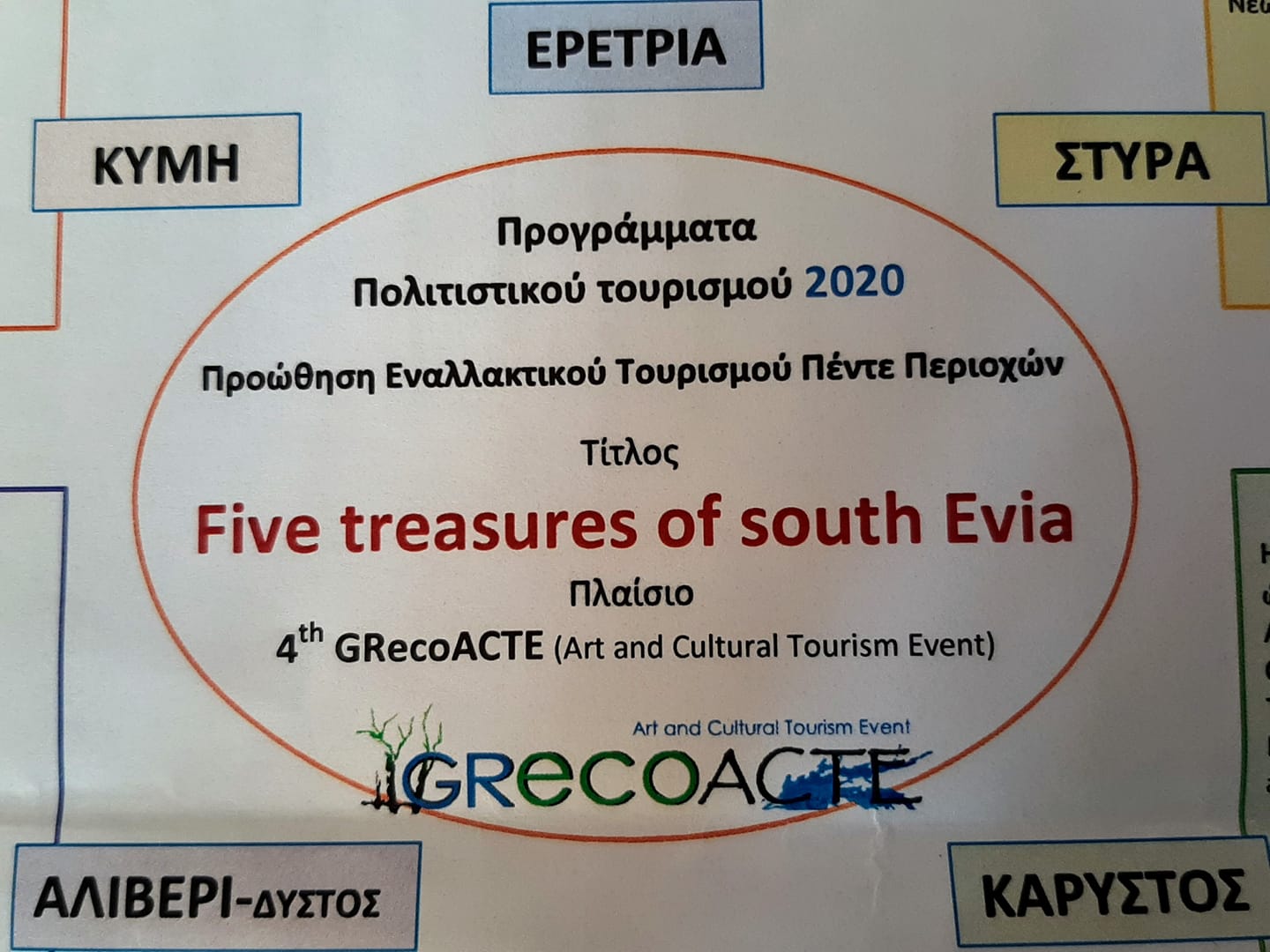 Στο 4ο GRECOACTE Φεστιβάλ Πολιτισμού- Τουρισμού 2020 για την Ν.Εύβοια, η Αμφιτρίτη Αλημπατέ