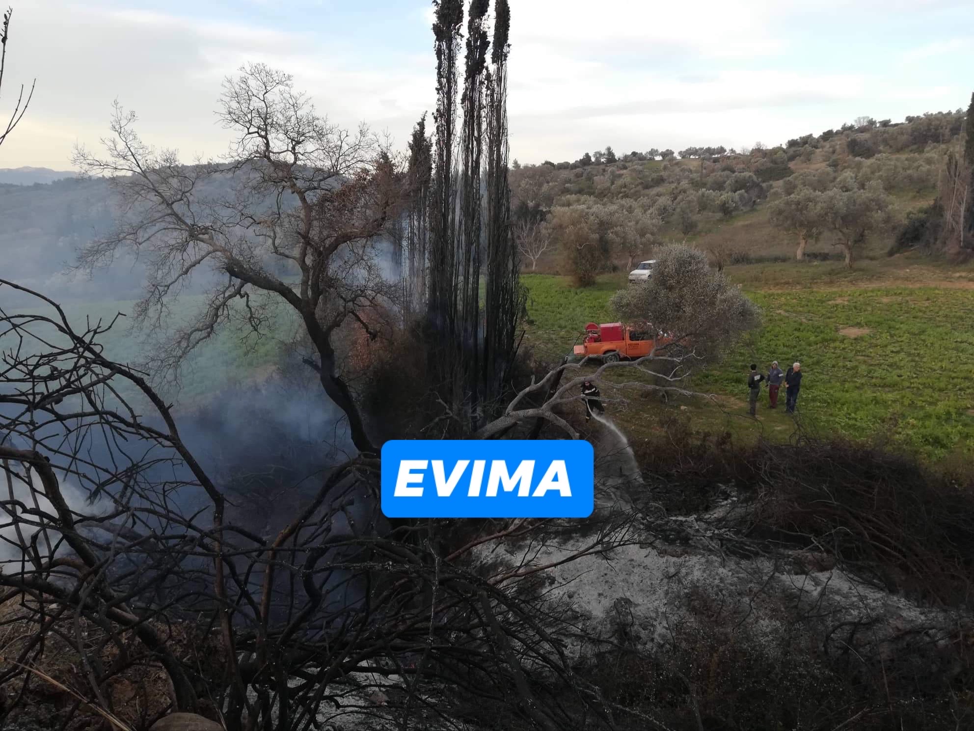 Φωτιά στον Άγιο Γιάννη προς το Λοφίσκο [ΦΩΤΟ]