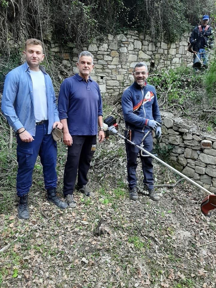 Στην πρώτη γραμμή ο πρόεδρος του Βιτάλου  για τον καθαρισμό του Μύλου Σαντά