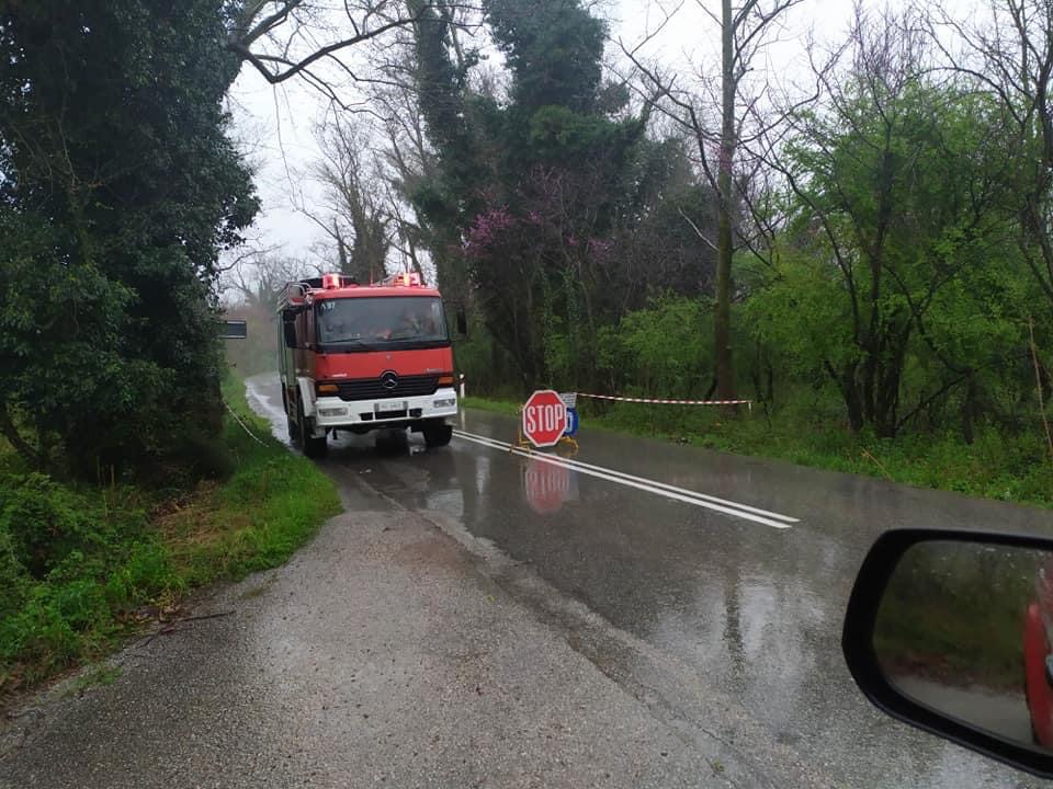 Κακοκαιρία Β. Εύβοια:Κλειστός ο δρόμος Μαντούδι-Προκόπι