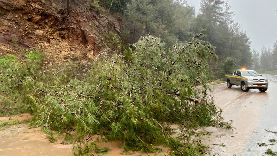 Προβλήματα και στον Δήμο Ιστιαίας Αιδηψού από την κακοκαιρία-[Photo&Video]