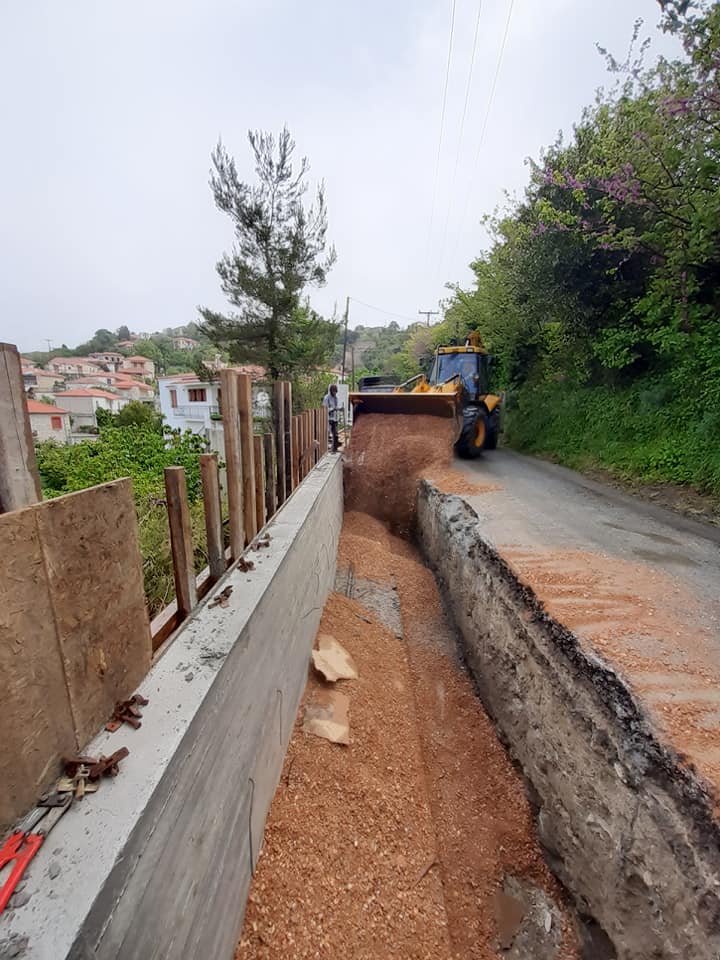 Πληθώρα έργων υποδομής κατασκευάζονται καθημερινά στην Κοινότητα Πύργου