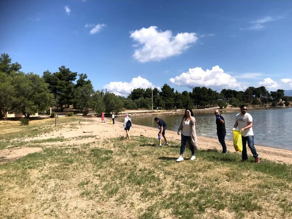 Καθάρισε παραλίες του Δήμου Χαλκιδέων η ΟΝΝΕΔ Εύβοιας [photos]