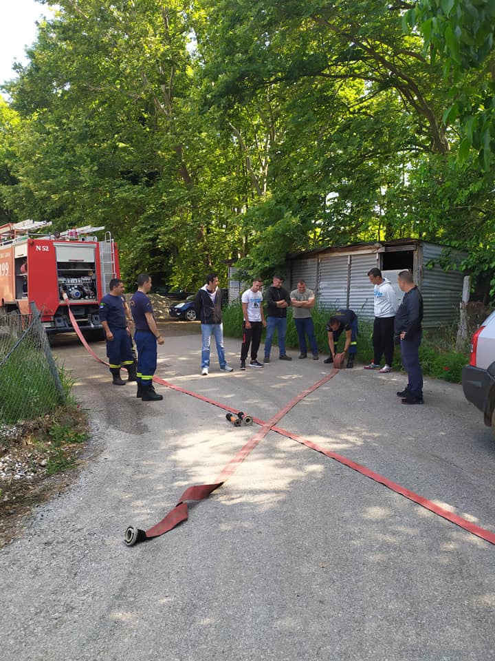 Εκπαίδευση των νέων εποχικών πυροσβεστών πραγματοποιήθηκε στο Πυροσβεστικό Κλιμάκιο Μαντουδίου [photos]