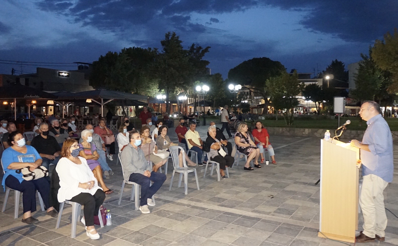 Στην εκδήλωση του Σύριζα για το Ε.Σ.Υ.  ο Σταμάτης Βαρδαρός