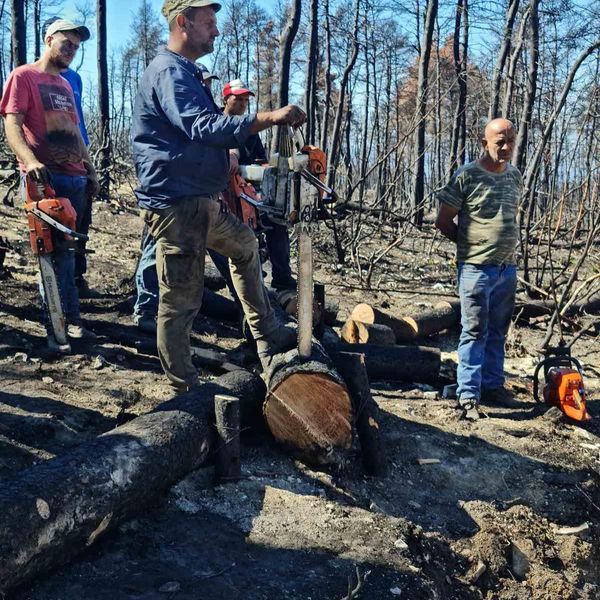 Πάνω από 700 δασεργάτες στις πυρόπληκτες περιοχές της Βόρειας Εύβοιας