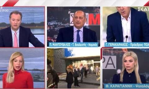 Χαμός στον «αέρα» του ΣΚΑΪ: Καλεσμένος έφυγε από το πάνελ (vid)