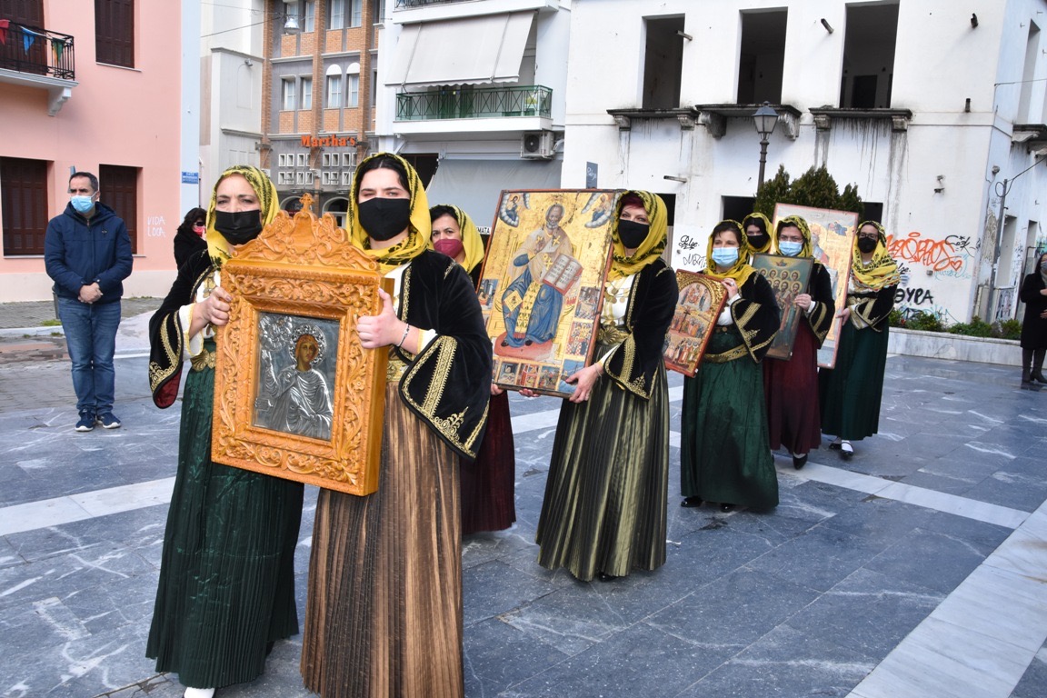 Με λαμπρότητα εορτάστηκε η Κυριακή της Ορθοδοξίας στην Χαλκίδα