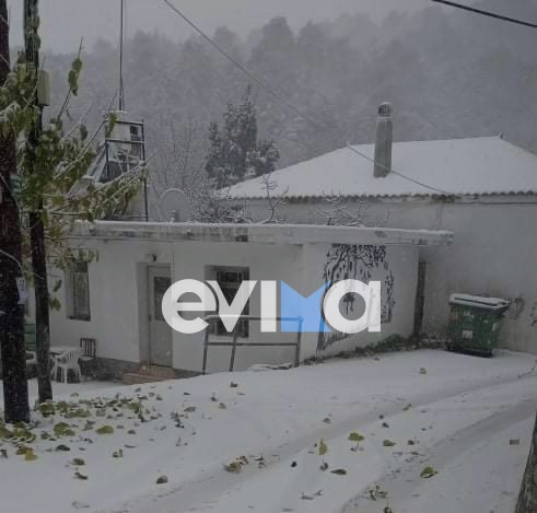 Έρχεται ραγδαία αλλαγή του καιρού στην Εύβοια – Πού θα χιονίσει