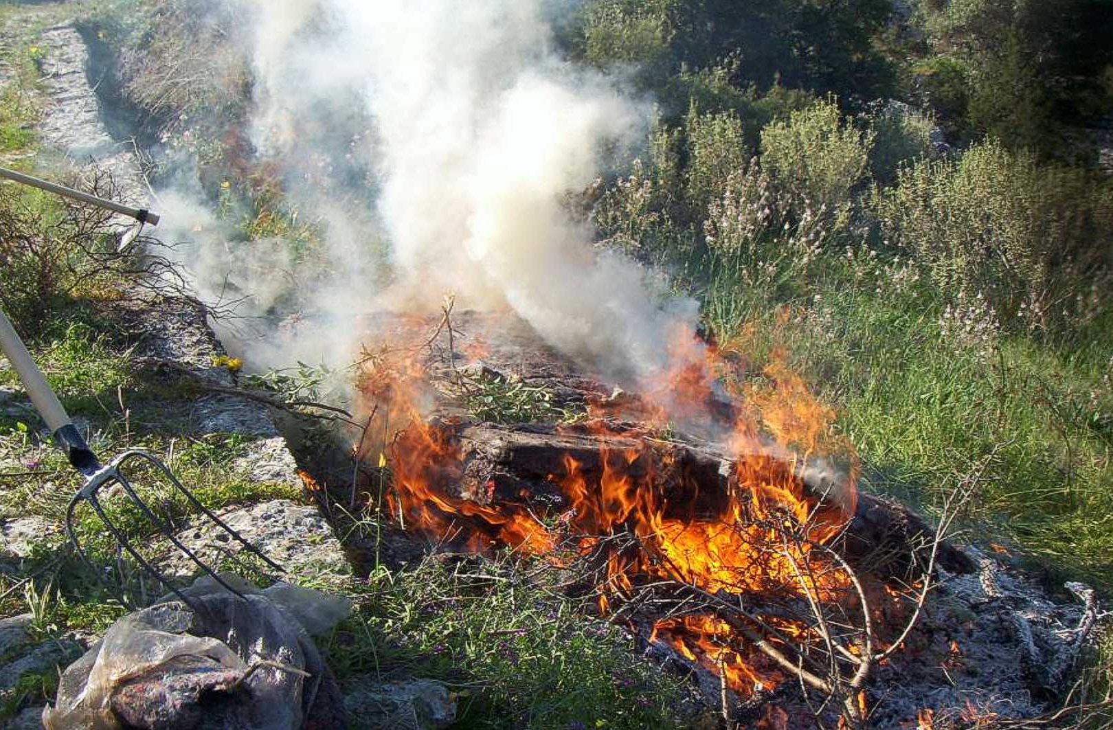 Εύβοια: Μέχρι πότε επιτρέπεται να καίτε γεωργικά υπολείμματα