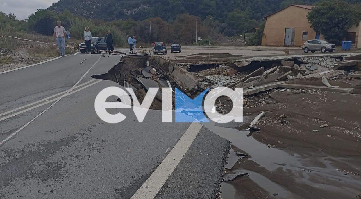 Κακοκαιρία: Μάχη για να δοθεί πρόσβαση στους αποκλεισμένους οικισμούς στη Βόρεια Εύβοια