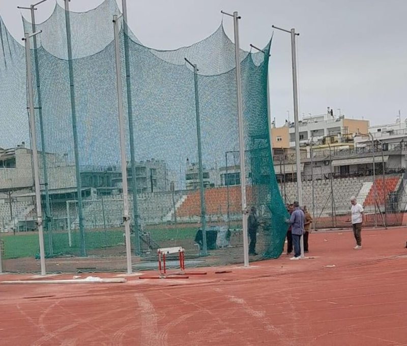 Εύβοια: Καταγγελία για σοβαρά προβλήματα στατικότητας στο Δημοτικό Γήπεδο Χαλκίδας