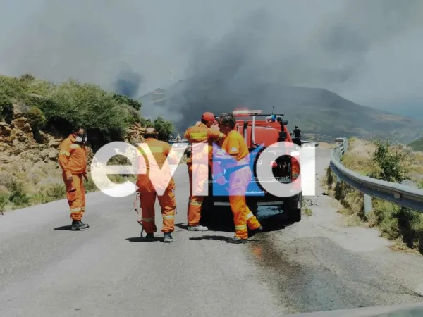 Τι είναι το φαινόμενο «Hot Dry Windy» που ευνοεί φωτιές σήμερα στη Νότια Εύβοια