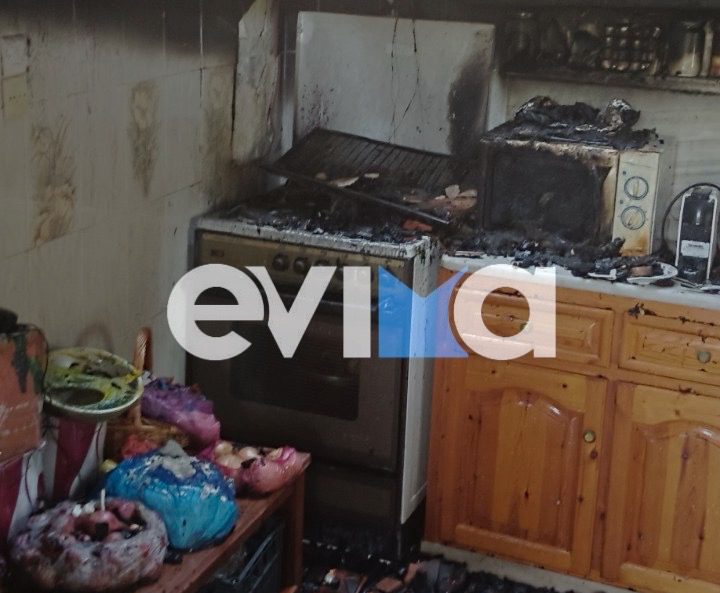 Φωτιά σε σπίτι στην Εύβοια: Τραυματίστηκε γυναίκα – Νέες αποκλειστικές εικόνες