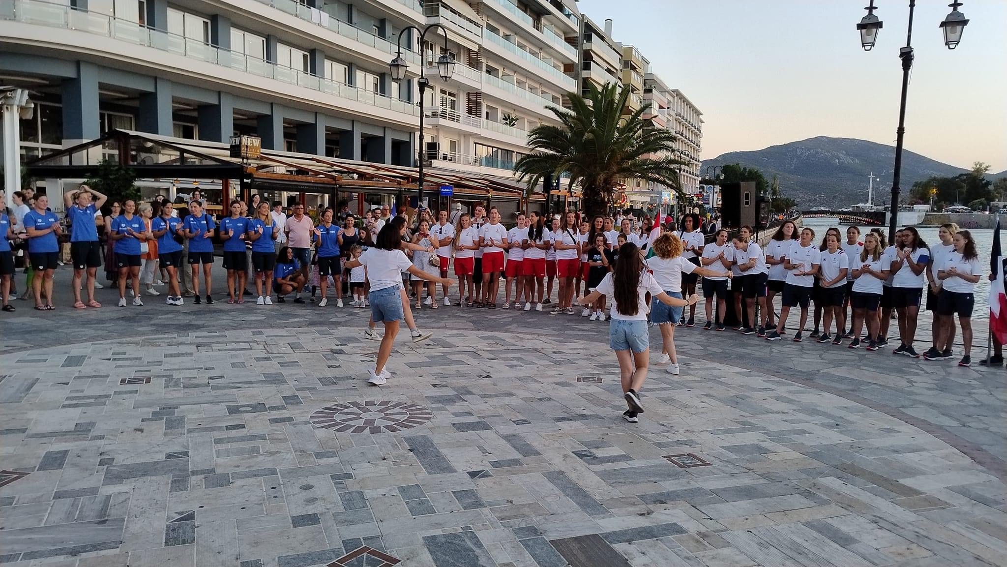 Ο Δήμος Χαλκιδέων υποδέχθηκε 5 Εθνικές ομάδες υδατοσφαίρισης γυναικών, ενόψει των Ολυμπιακών Αγώνων 2024