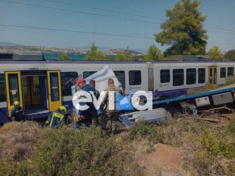 Εύβοια: Συνελήφθη ο οδηγός του φορτηγού που συγκρούστηκε με τρένο στη Χαλκίδα