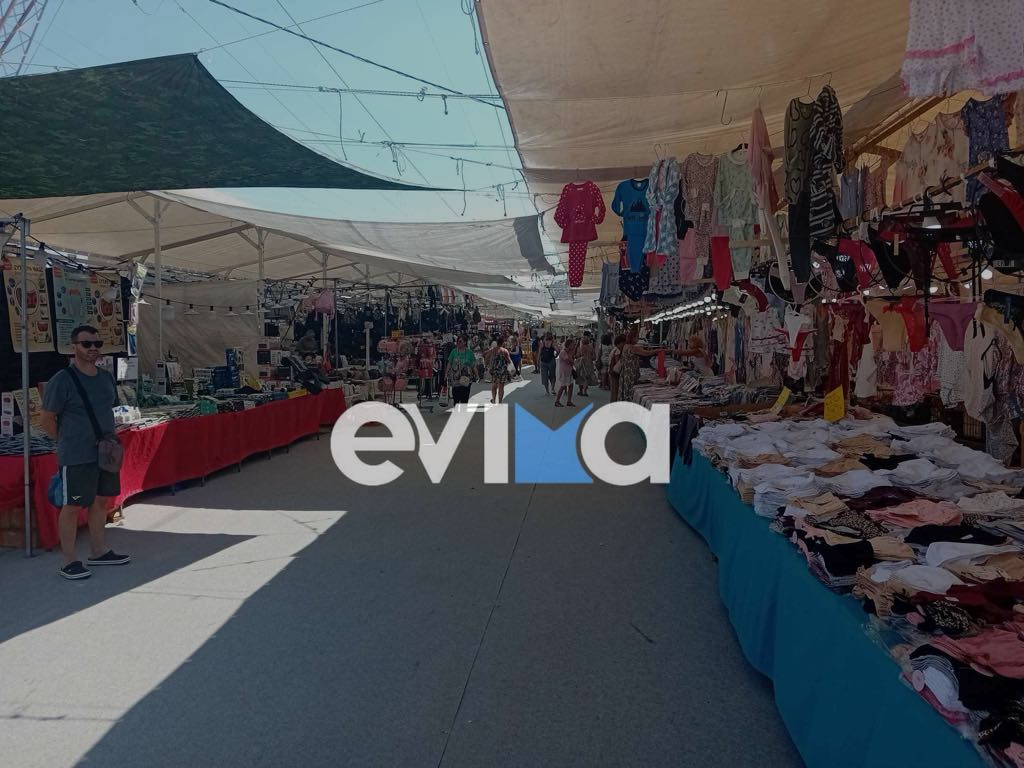 Ξεκίνησε το διάσημο παζάρι στη Χαλκίδα – Αισιόδοξοι οι έμποροι (pics&vid)