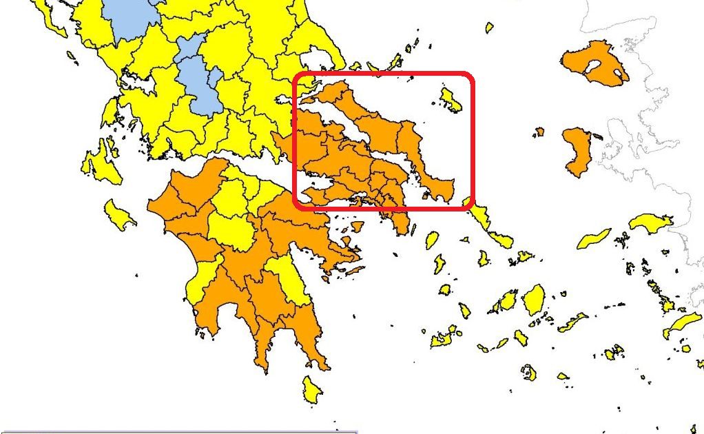 Εύβοια: Έκλεισε ένα μήνα με ακραίο κίνδυνο για πυρκαγιά!