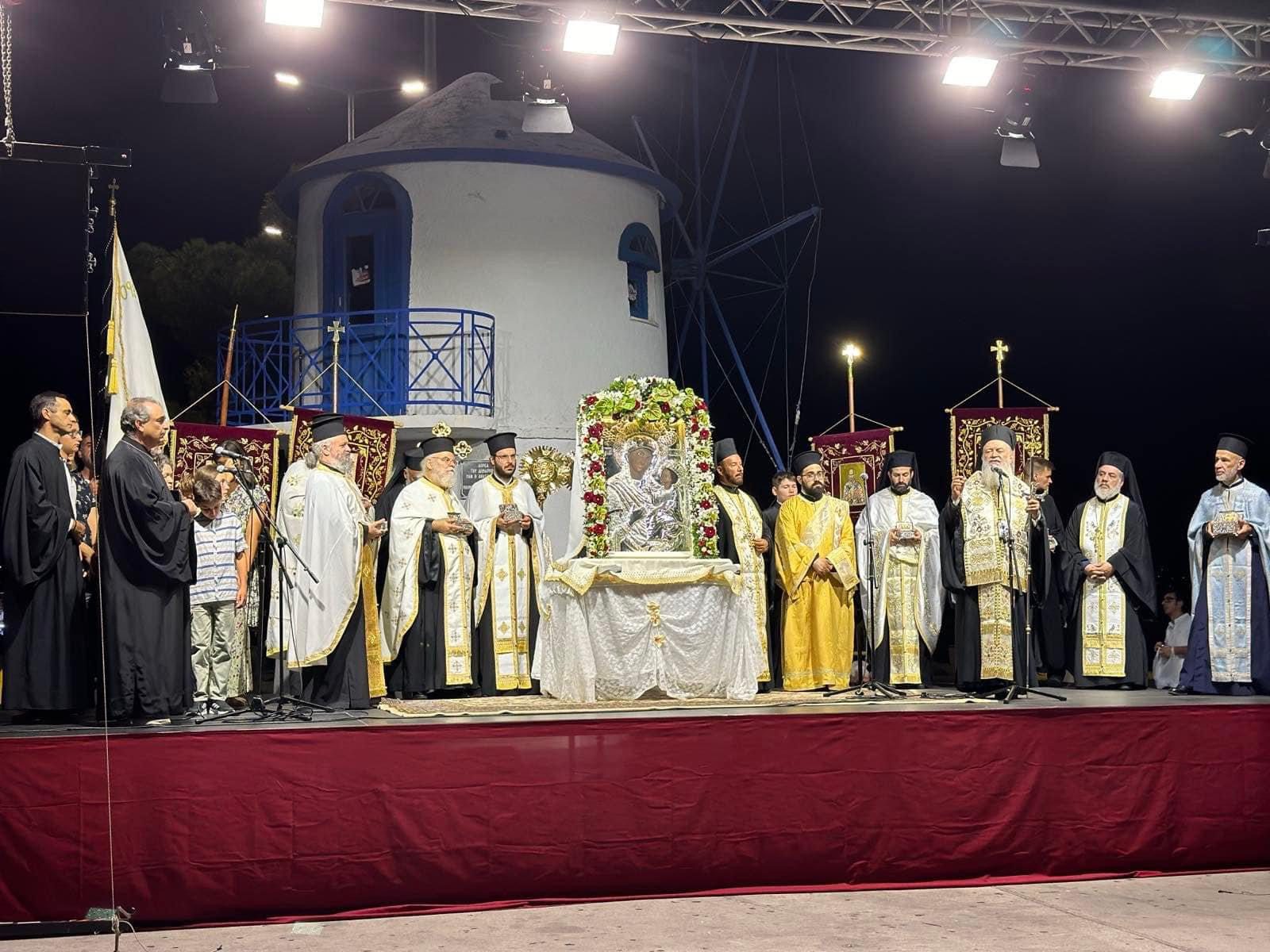 Εύβοια: Λαμπρός εορτασμός της Παναγιάς Φανερωμένης στη Νέα Αρτάκη (εικόνες)