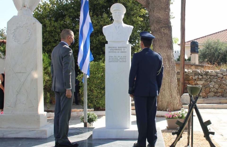 Εύβοια: Έξι χρόνια από τον θάνατο του ήρωα επισμηναγού Βασιλείου