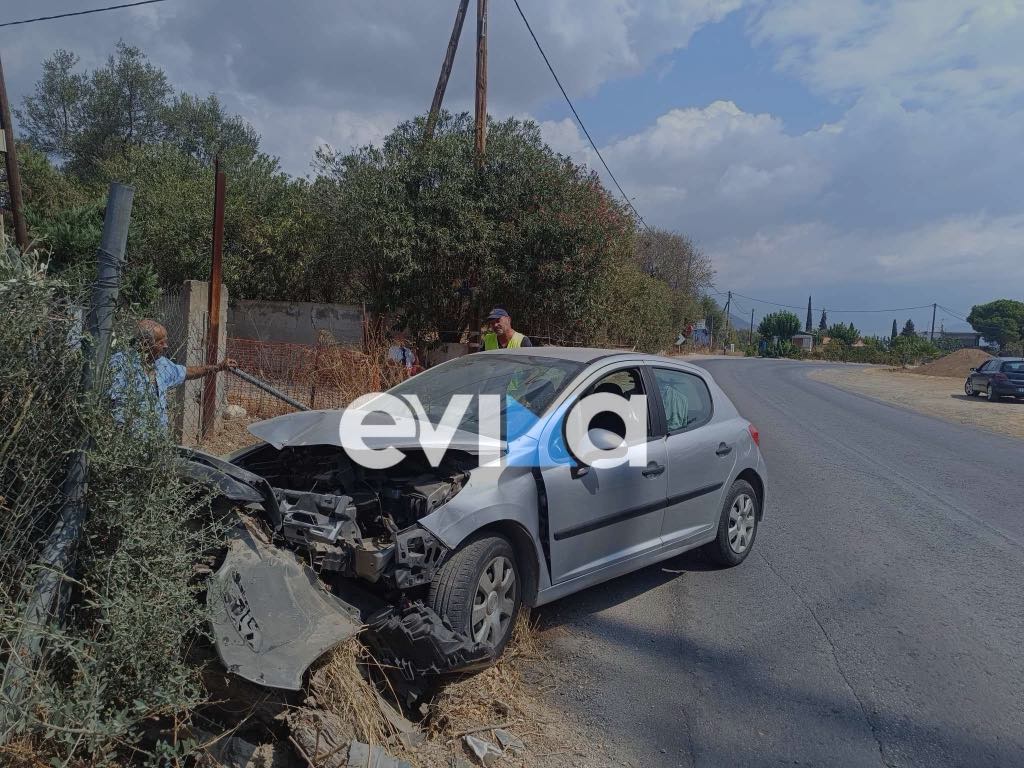 Τροχαίο στην Εύβοια: 84χρονος καρφώθηκε σε δέντρο