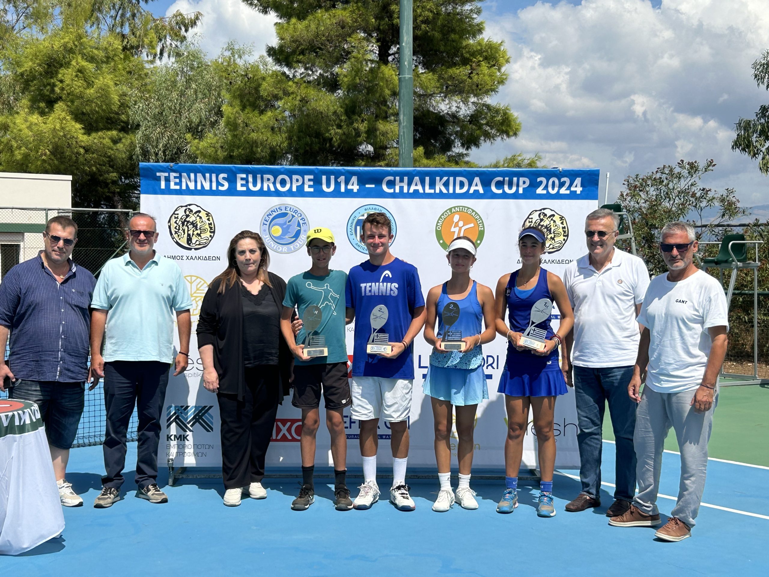 Χαλκίδα: Ολοκληρώθηκε με επιτυχία το Tennis Europe Juniors Tour U14