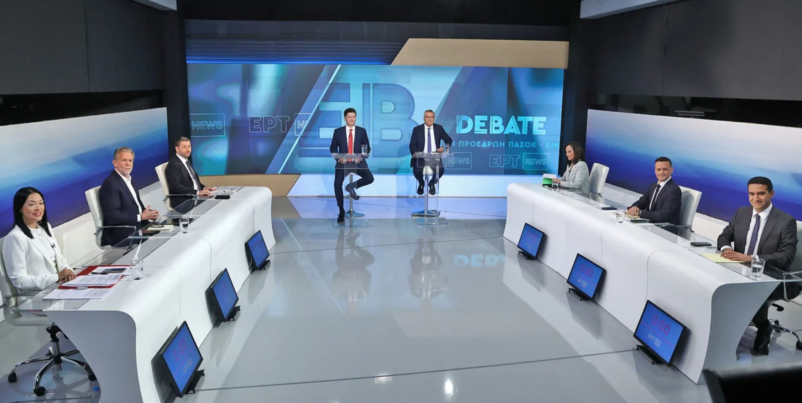 ΠΑΣΟΚ: Έφτασε ως 600.000 η τηλεθέαση του debate και έπεται συνέχεια