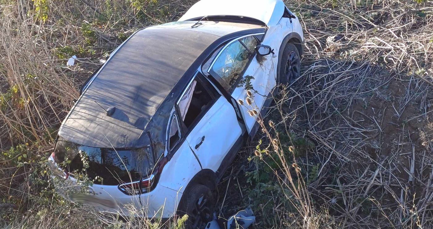 Τροχαίο ατύχημα έξω από την Πτολεμαΐδα: Τέσσερα άτομα στο νοσοκομείο