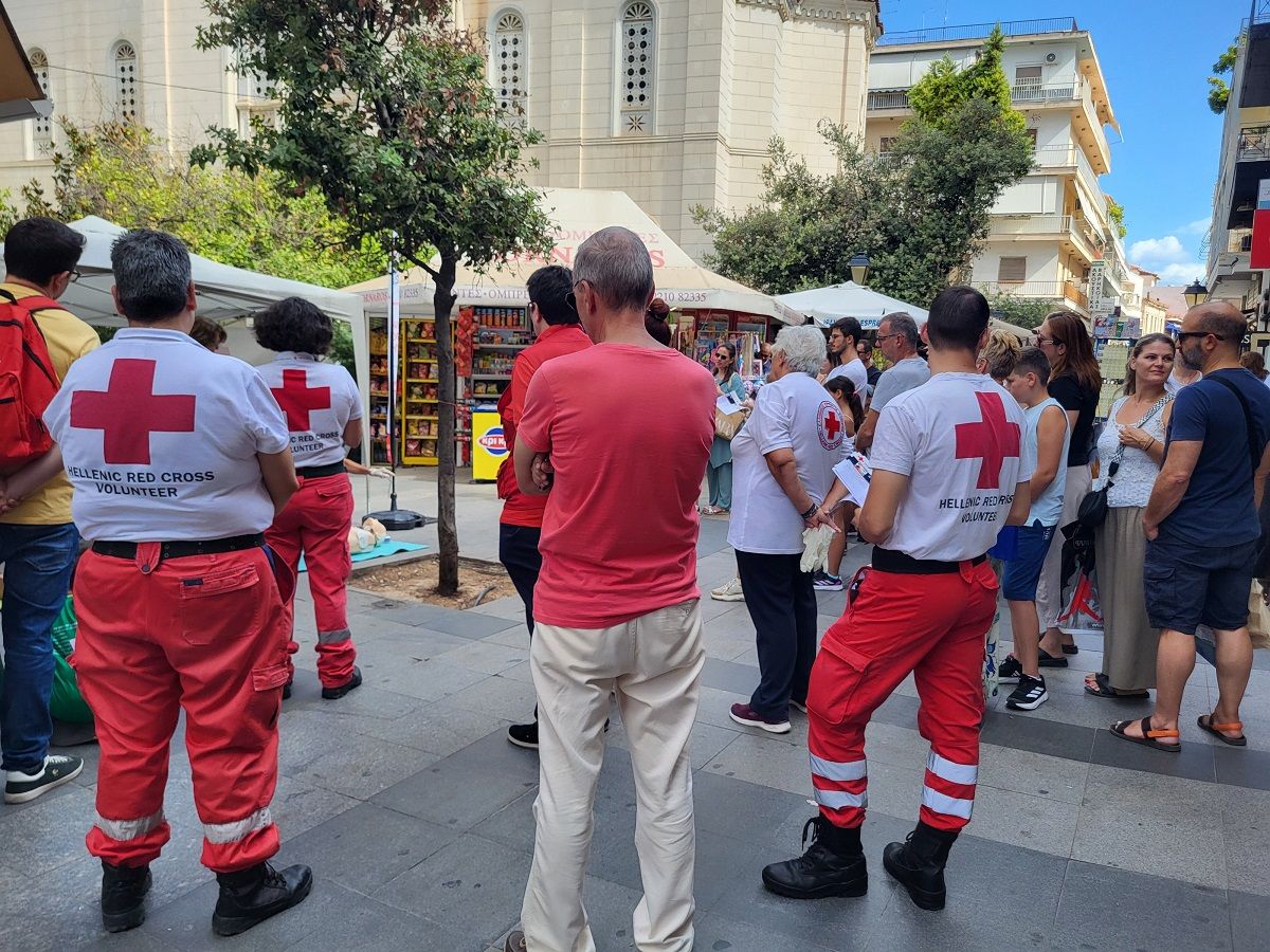 Χαλκίδα: Οι δράσεις του Ερυθρού Σταυρού στην πόλη και όχι μόνο