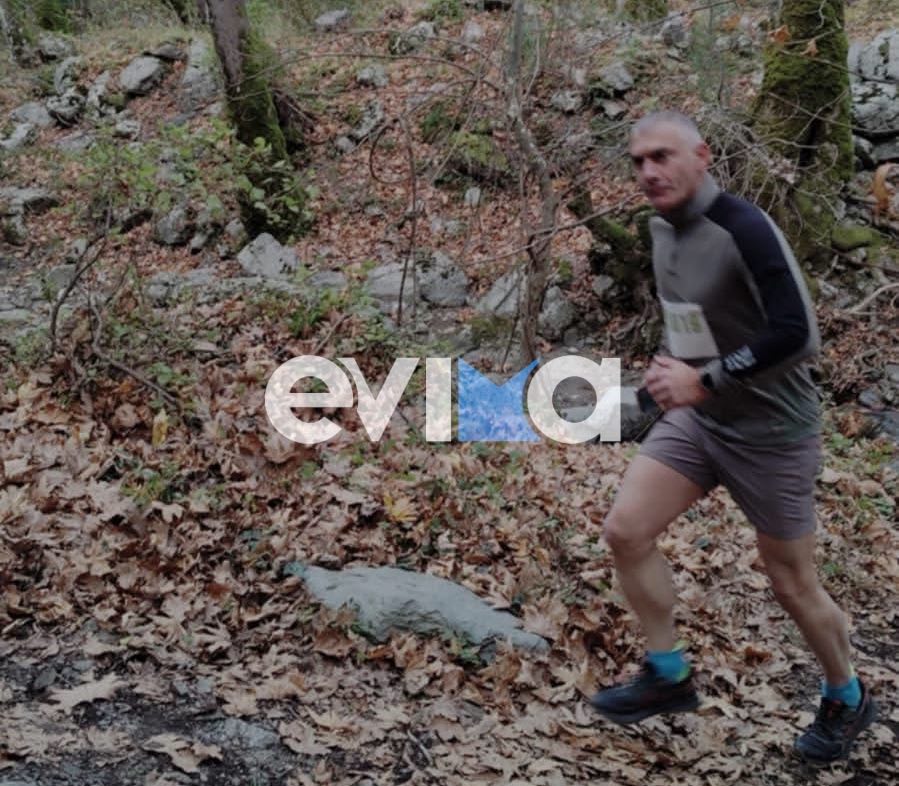 Εύβοια: Έτρεξε στο Dirfys Trail Run ο διοικητής της Πυροσβεστικής Χαλκίδας