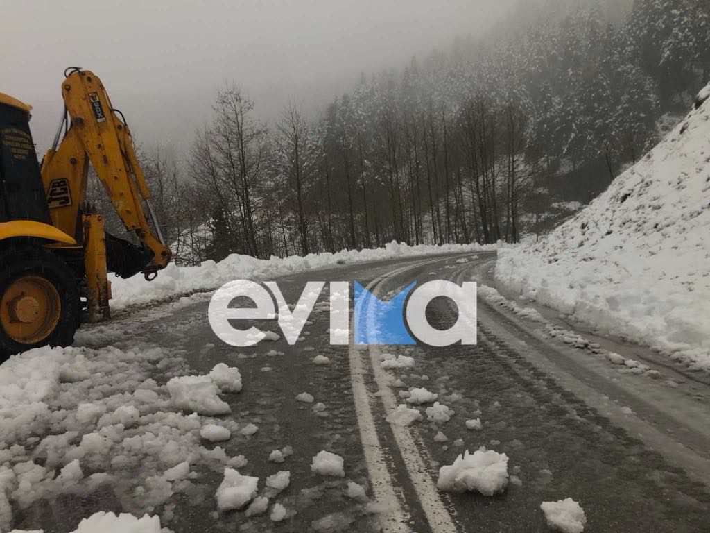 Καιρός: Και σήμερα βροχές, καταιγίδες και χιόνια στην Εύβοια