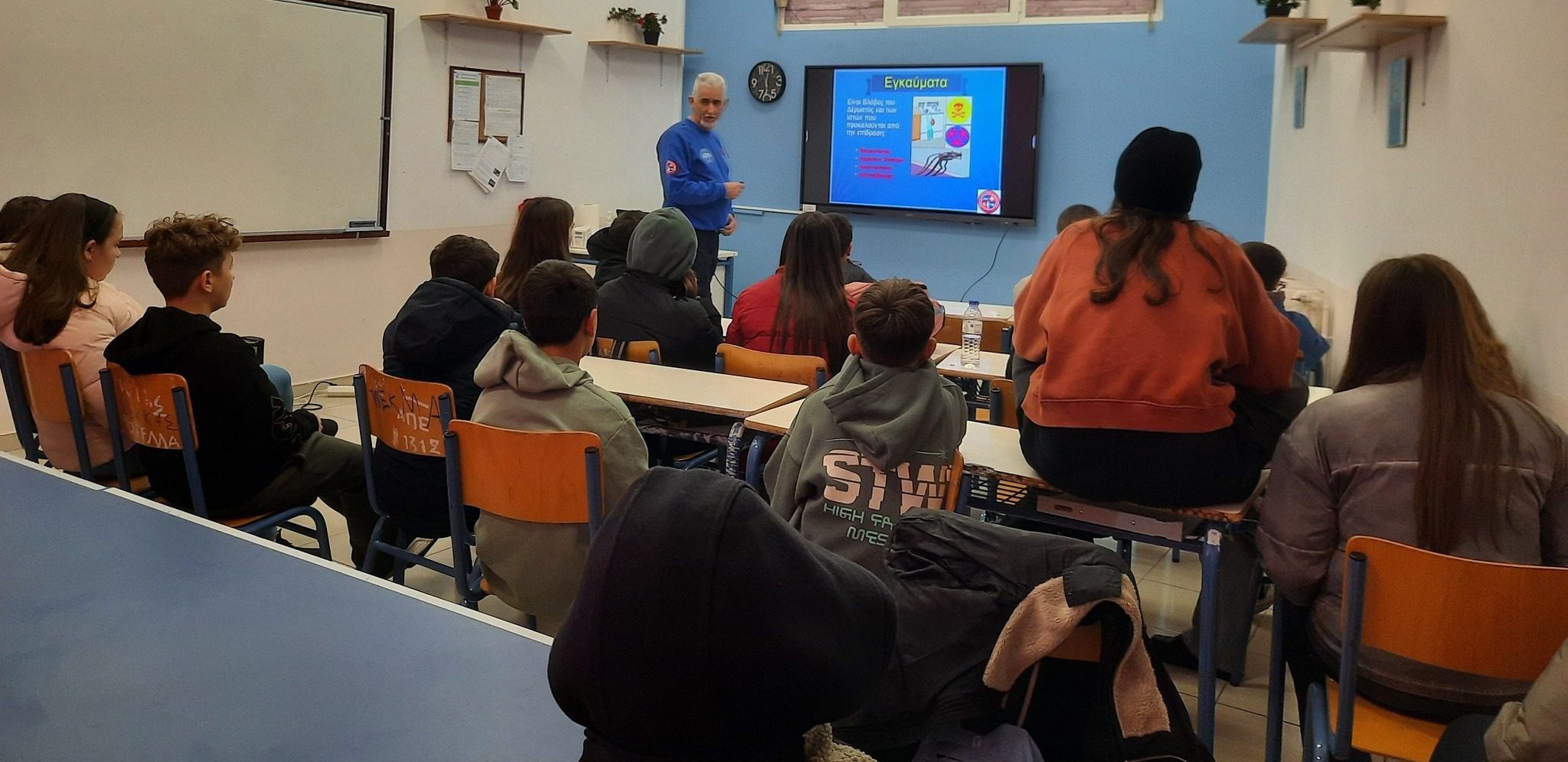 Εύβοια: Μαθητές εκπαιδεύτηκαν στις πρώτες βοήθειες από εθελοντές