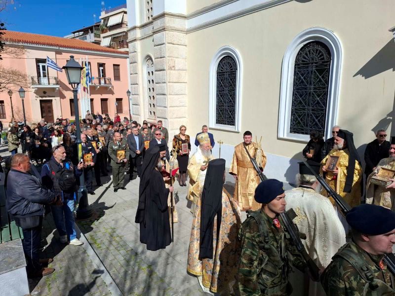 Χαλκίδα: Έτσι εορτάστηκε η Κυριακή της Ορθοδοξίας- Ποιοι έδωσαν το παρών