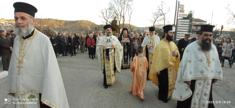 Εύβοια: Στο Μαντούδι η τίμια κάρα του οσίου Δαυΐδ